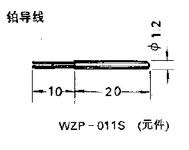 WZP-011S引進型陶瓷鉑電阻元件