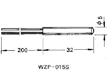 WZP-015S引進型不銹鋼鉑電阻元件